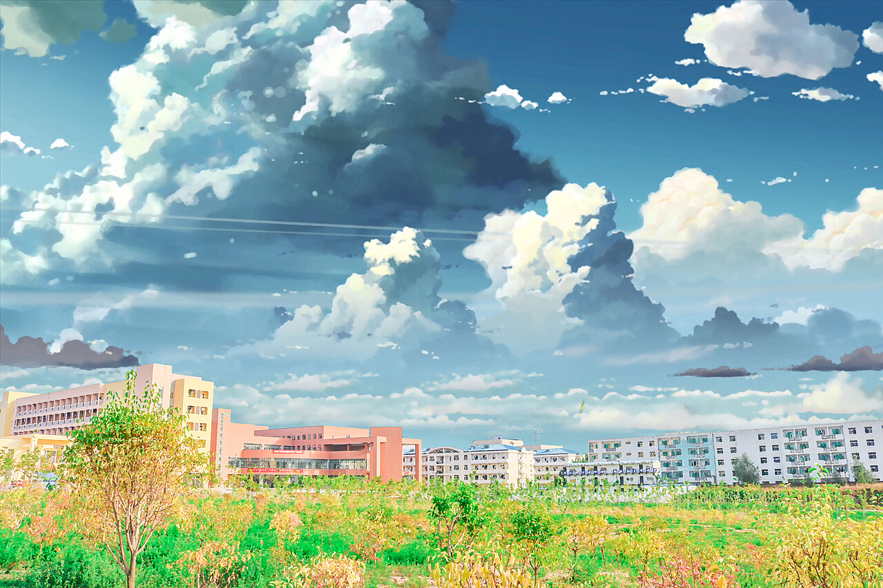 中北大學(xué)動(dòng)漫設(shè)計(jì) 天空為幕，創(chuàng)意翱翔